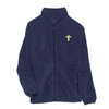 Iceberg Fleece Full Zip Clergy Jacket Navy