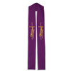 793 Purple Overlay Stole from Beau Veste