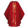 7506 Chasuble in Red Pius