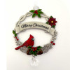 Merry Christmas Cardinal Ornament