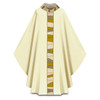 5176 Gothic Chasuble in Brugia -Beige