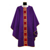 528 Chasuble in Damask - Purple