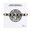 St. Benedict Gold Tone Bracelet