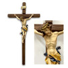 18-1/2" Italian Crucifix with wood cross and resin corpus