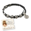 Corded Saint Medal Bracelet