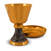 A-8304GX Chalice with Silver Oxide Stem