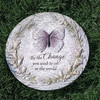 Butterfly Stepping Stone Plaque