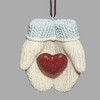 Heart and Mitten Ornament