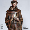 Detail of the Demetz 390/2 48" St. Francis