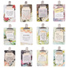 12 Syles of the Mini Clipboard Plaque with Easel all sold separately
