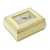 Ivory Non-Musical Baby Baptism Box Ivory Non-Musical Baby Baptism Box