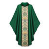 2749-4 Green Chasuble in Dupion