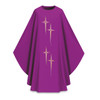 3278 Advent Chasuble in Dupion