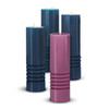AC  4"x12" 3 Blue/1 Rose Advent Pillar Set
