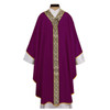 Vebi 2  V-Neck Chasuble-Purple