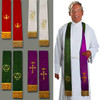 LC023 Set of 2 Reversible Stoles