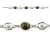 Connemara Marble & Claddagh Bracelet