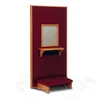 177 Confessional Kneeler with Screen Panel