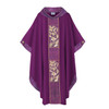 HB1 Classic Chasuble with Hand Embroidered Banding Purple