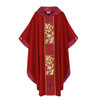 HB1 Classic Chasuble with Hand Embroidered Banding Red