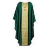 16100 Greek Cross Chasuble Green