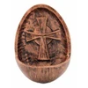 Cross Holy Water Font with Copper finish