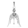 Galway Crystal Make Up Bell