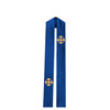 BV 707 Stole with Jerusalem Cross Blue