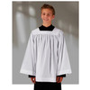 880 Square Neck Surplice with Long Sleeves