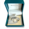 Men's Trinity Knot Wedding Band in the box