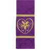 N2902 Floreale Chasuble Series from R.J. Toomey Purple Stole