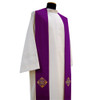 351 Overlay Stole in Primavera Purple