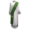 351 Deacon Stole in Primavera Green