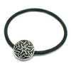 Circle Irish Trinity Knot Ponytail Holder