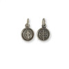 3/8" Silver Tone St. Benedict Medal