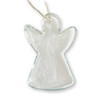 Solid Glass Angel for Wall Hanging detail photo