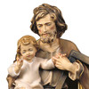 Detail of the 16" Saint Joseph the Worker Statue