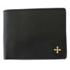 9550 Sheepskin Leather Wallet with Brass Cross