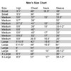 Men' s Size Chart