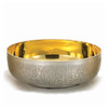 391S Silver Oxide Ciborium with Straw Texture Finish