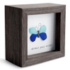 Side view of the Spread Your Wings Butterfly Mini Shadow Box Plaque