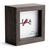 Side View of the Love From Above Cardinal Mini Plaque