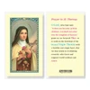 Little Flower St .Therese Prayer Card