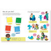 Inside pages of First Sticker Book Feelings