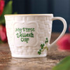 My First Belleek Cup on a table