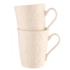 Belleek Set of 2 Field of Shamrock Mugs