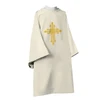 D30 Dalmatic with Cross Design Off White