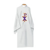 D28 Dalmatic with Chi-Rho Design White