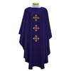 BV 2027 Chasuble with Cross & Thorns Violet