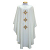 BV 2027 Chasuble with Cross & Thorns  Pure White